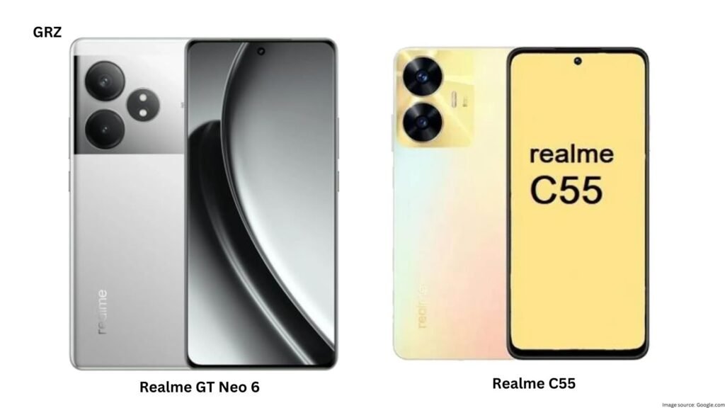 Realme GT Neo 6 and C55